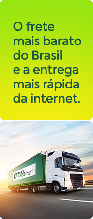 O frete mais barato do Brasil e a entrega mais rápida da internet