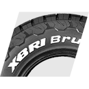 Letras brancas preenchidas